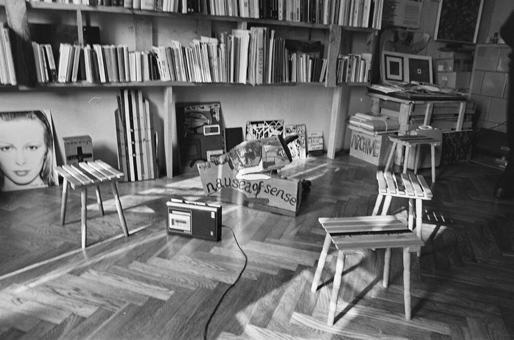 Andrzej Partum, Poetry Office, Warsaw (Podchorążych Street), 1982