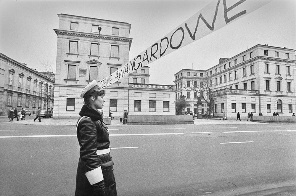 "Live Gallery", Andrzej Partum "Avantgarde Silence", Warsaw, 1974