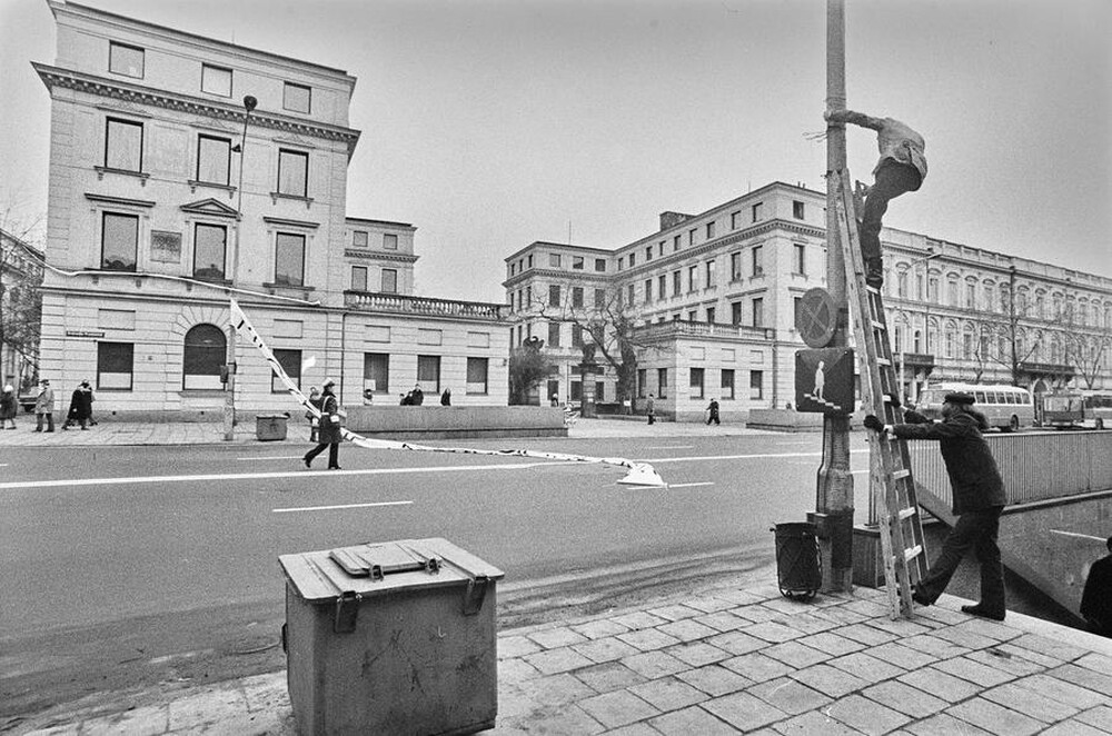 "Live Gallery", Andrzej Partum "Avantgarde Silence", Warsaw, 1974