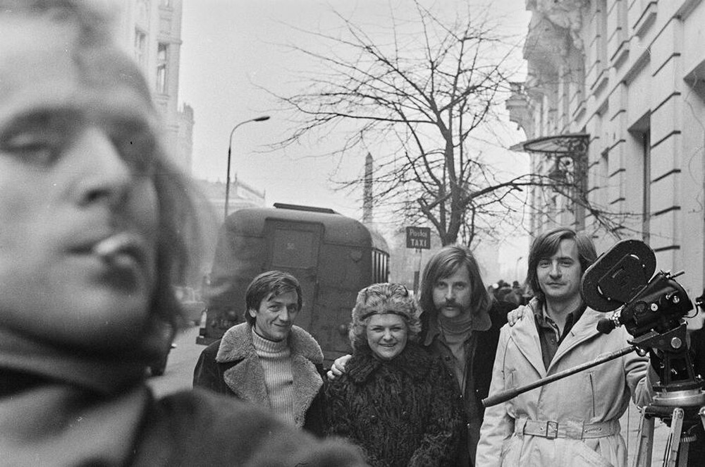 "Live Gallery", Andrzej Partum, Poetry Office (Poznańska Street), Warsaw, 1974