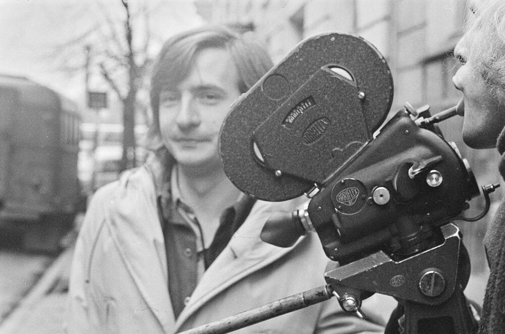 "Live Gallery", Andrzej Partum, Poetry Office (Poznańska Street), Warsaw, 1974