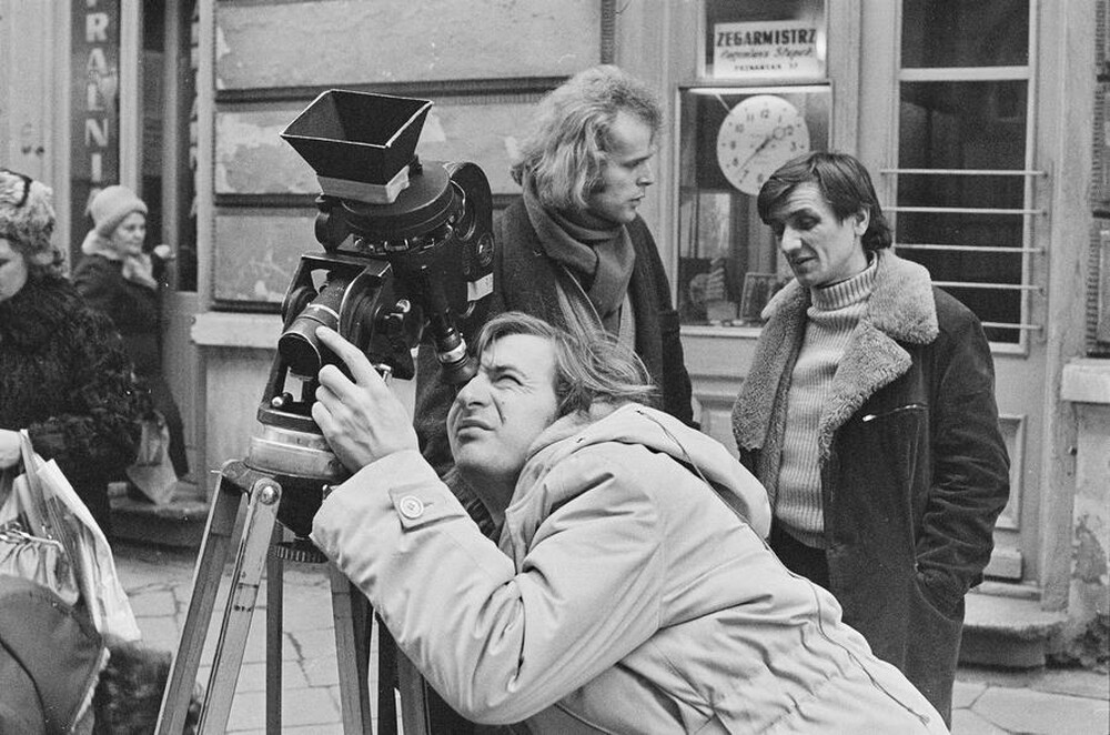 "Live Gallery", Andrzej Partum, Poetry Office (Poznańska Street), Warsaw, 1974