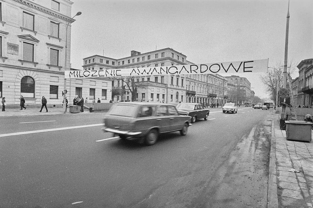 "Live Gallery", Andrzej Partum "Avantgarde Silence", Warsaw, 1974