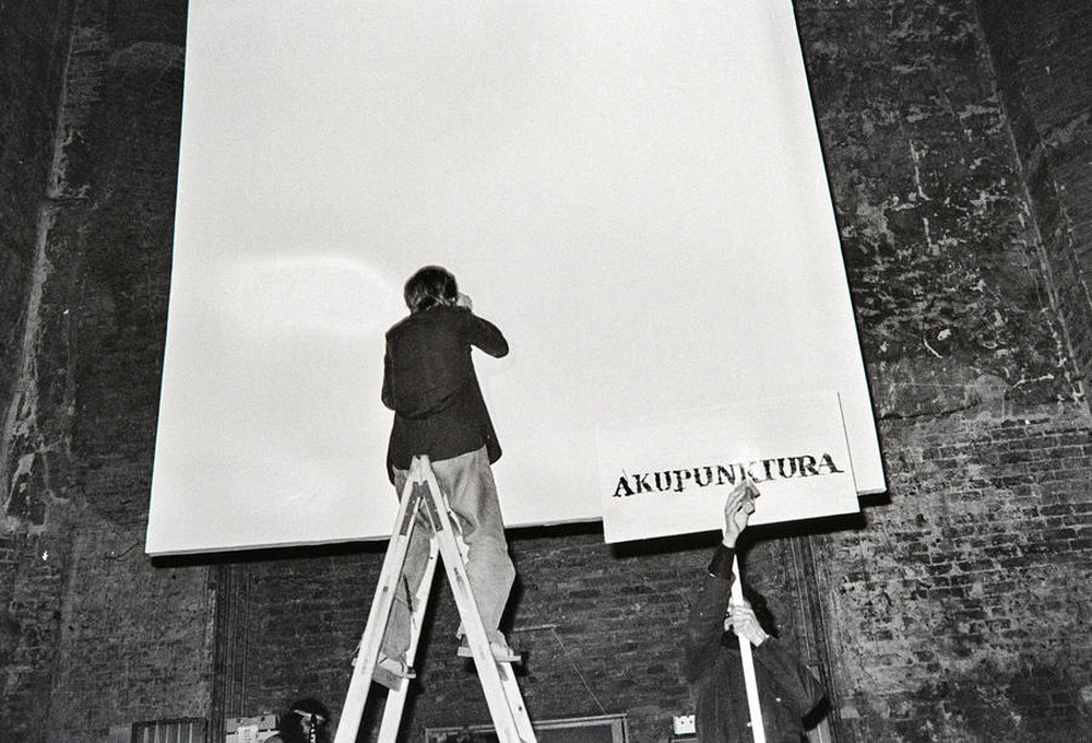 Andrzej Partum, "Acupuncture", El Gallery, Elbląg, 1974