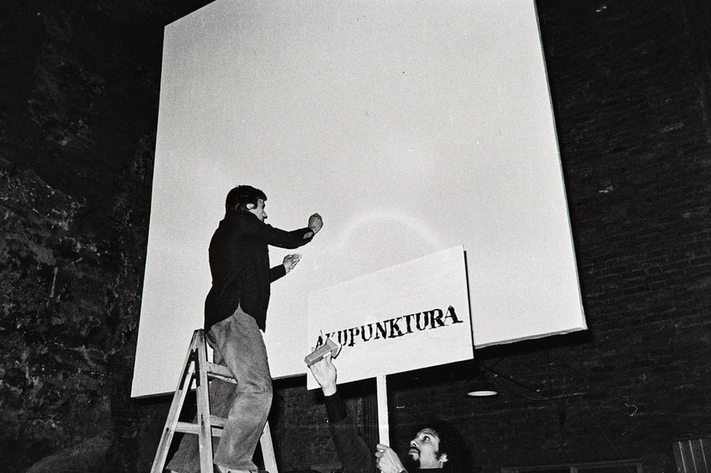 Andrzej Partum, "Acupuncture", El Gallery, Elbląg, 1975