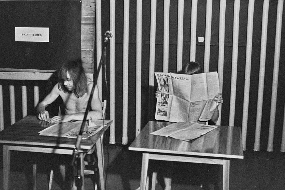 Jerzy Bereś, "Ritual of Culture", Riwiera Remont Student Club, Warsaw, 1977