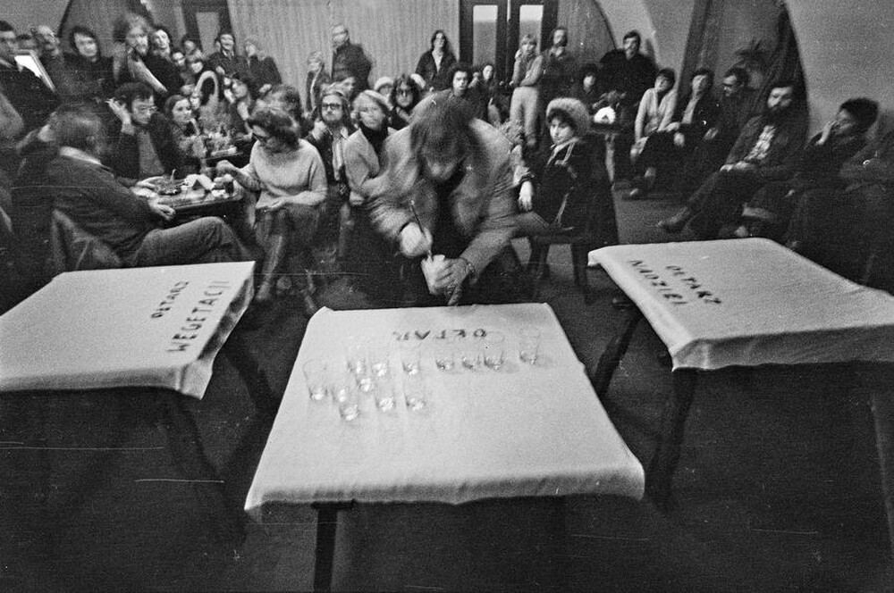 Jerzy Bereś, "Existential Ritual", LDK Labirynt Gallery, Lublin, 1976