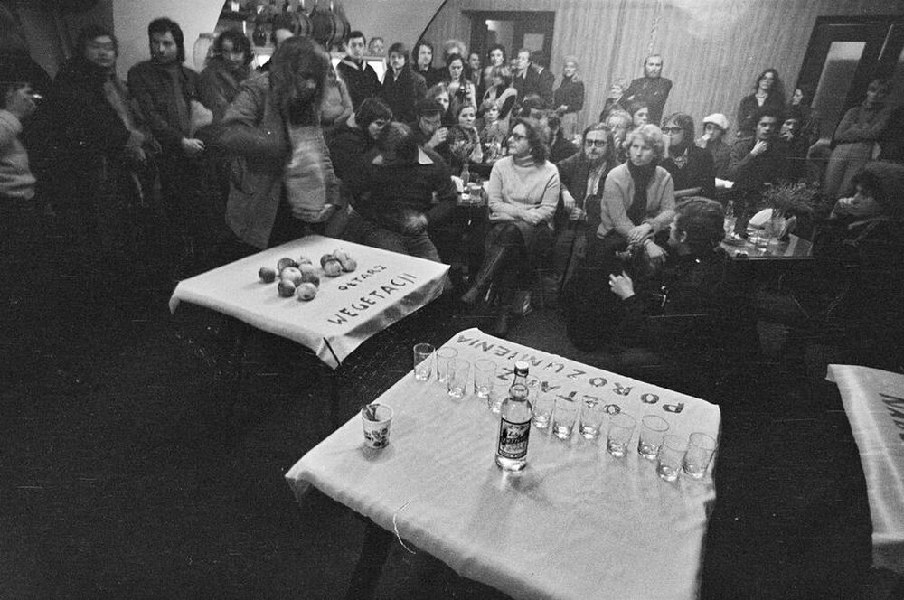 Jerzy Bereś, "Existential Ritual", LDK Labirynt Gallery, Lublin, 1976