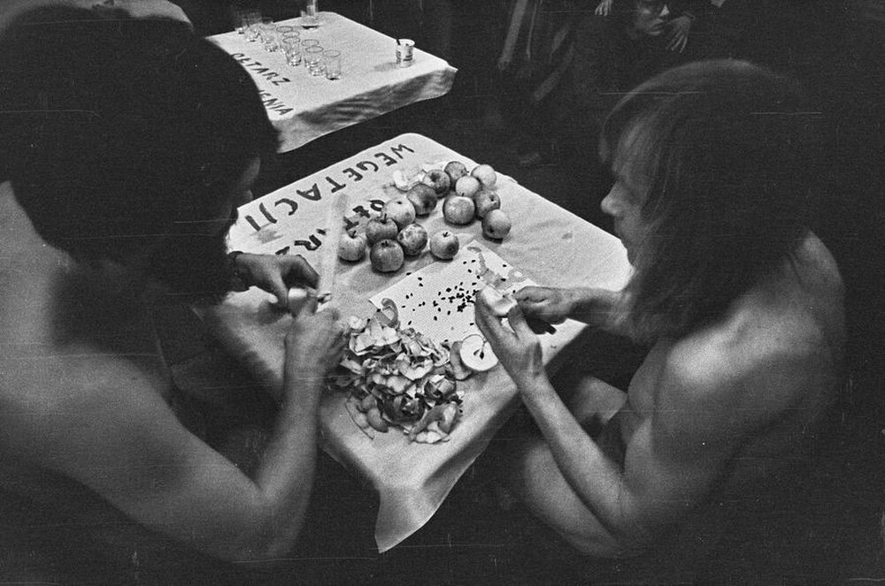 Jerzy Bereś, "Existential Ritual", LDK Labirynt Gallery, Lublin, 1976
