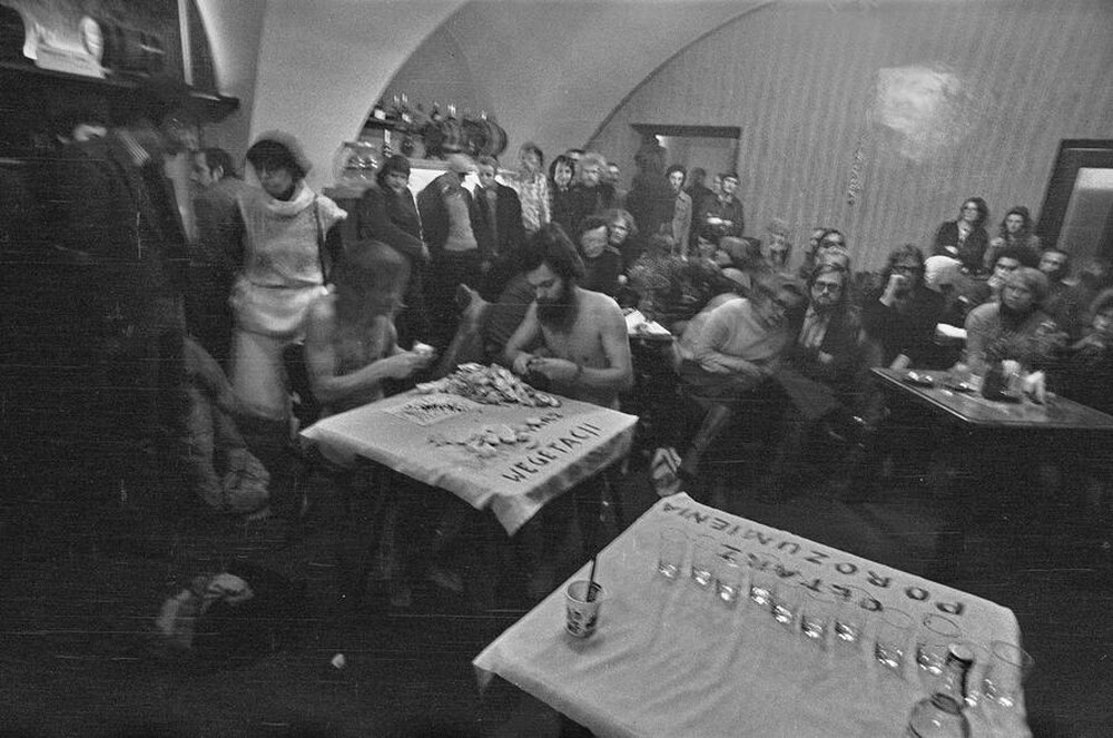 Jerzy Bereś, "Existential Ritual", LDK Labirynt Gallery, Lublin, 1976