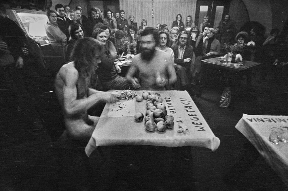 Jerzy Bereś, "Existential Ritual", LDK Labirynt Gallery, Lublin, 1976