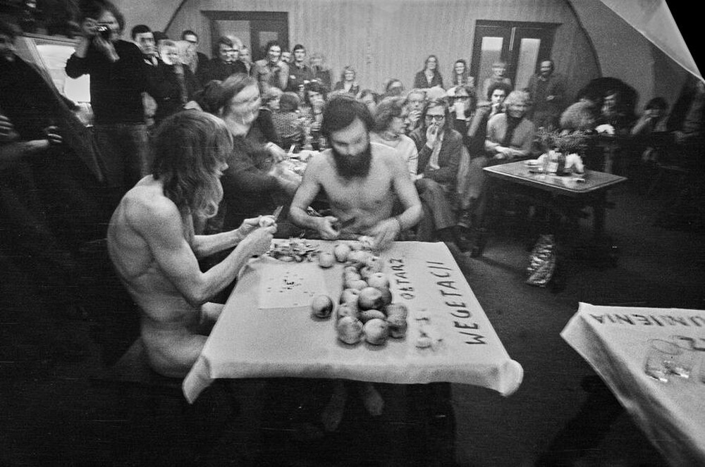Jerzy Bereś, "Existential Ritual", LDK Labirynt Gallery, Lublin, 1976