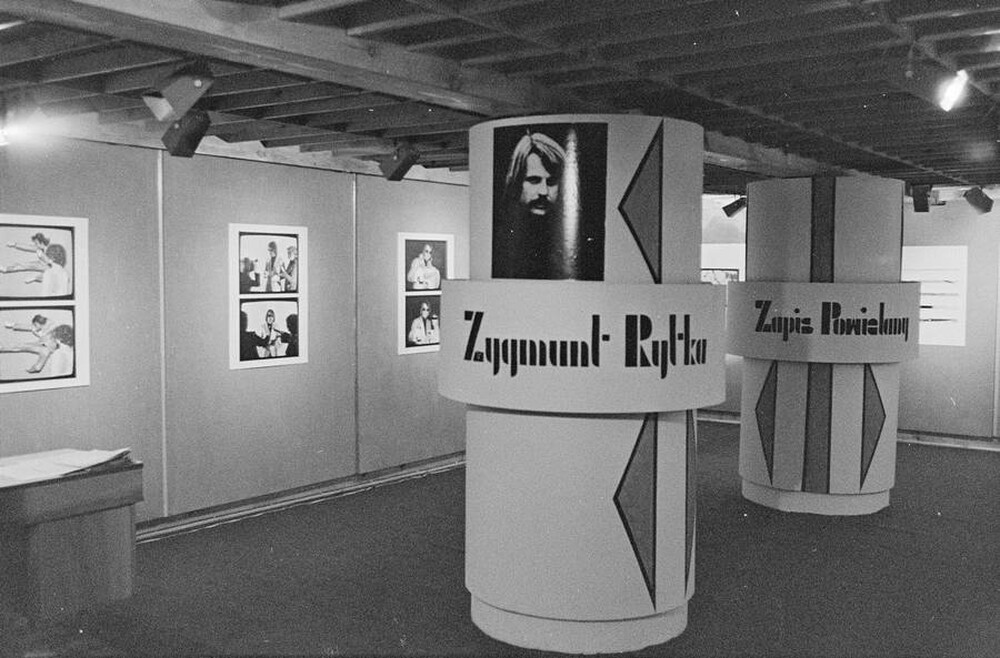 Zygmunt Rytka, "Multiplied Recording", Warexpo Gallery, Warsaw, 1978