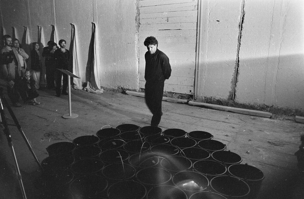 Exhibition "Wschodnia Circles", Ujazdowski Castle Centre for Contemporary Art, Warsaw, 1991