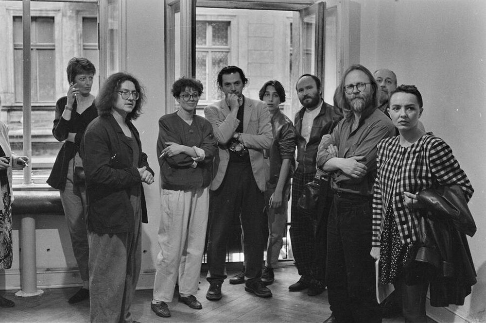 Adam Klimczak, "I Connected with Wschodnia", Wschodnia Gallery, Ł&oacute;dź, 1991