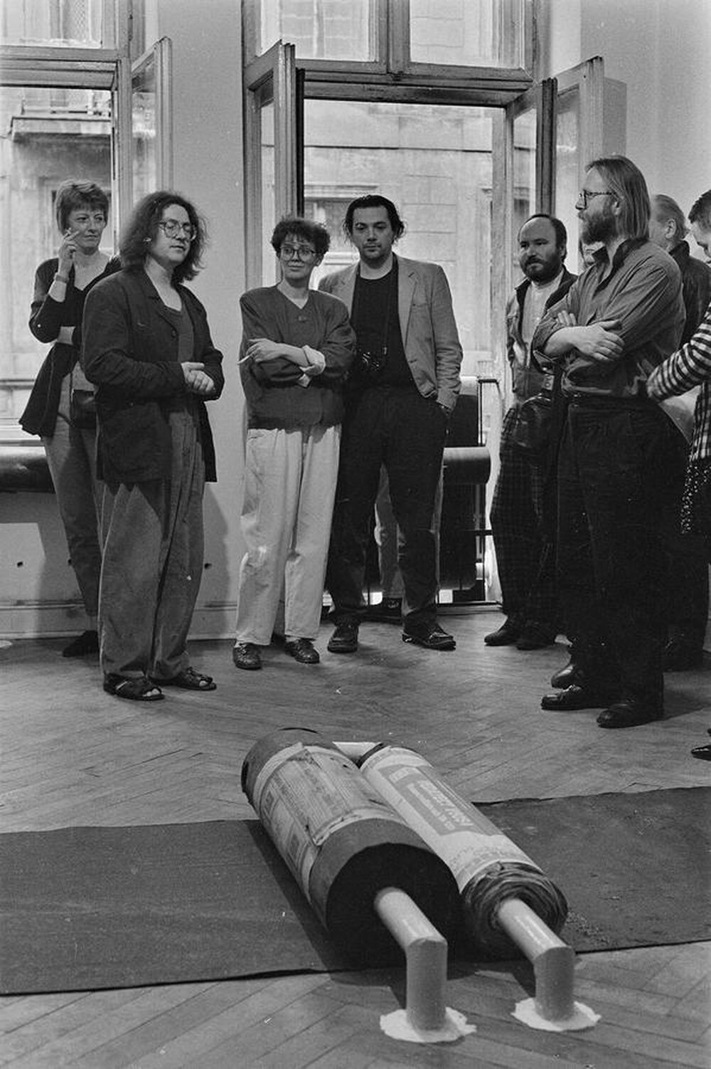 Adam Klimczak, "I Connected with Wschodnia", Wschodnia Gallery, Ł&oacute;dź, 1991
