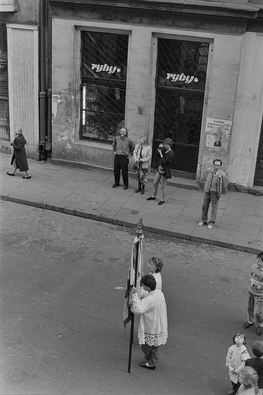 Adam Klimczak, "I Connected with Wschodnia", Wschodnia Gallery, Ł&oacute;dź, 1991