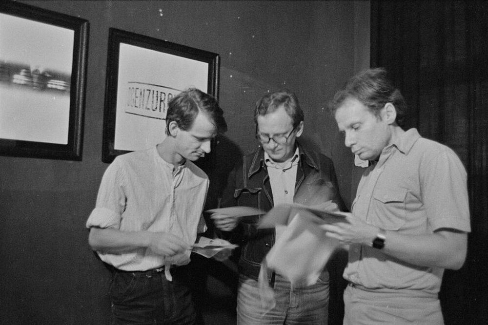 Zygmunt Rytka, "Holographs", Czyszczenie dywan&oacute;w Gallery, Ł&oacute;dź, 1982