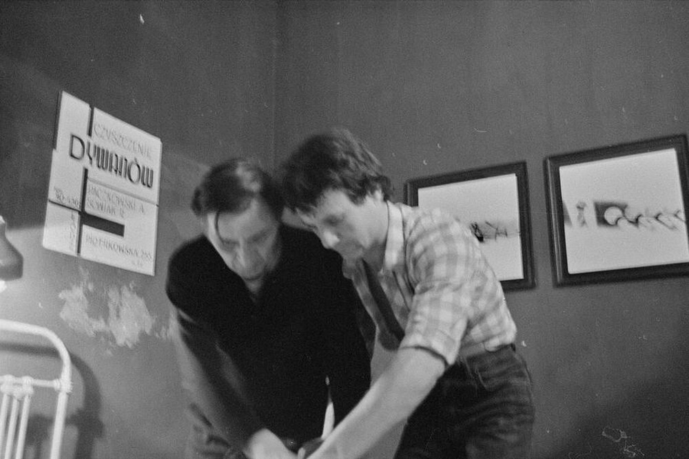 Zygmunt Rytka, "Holographs", Czyszczenie dywan&oacute;w Gallery, Ł&oacute;dź, 1982