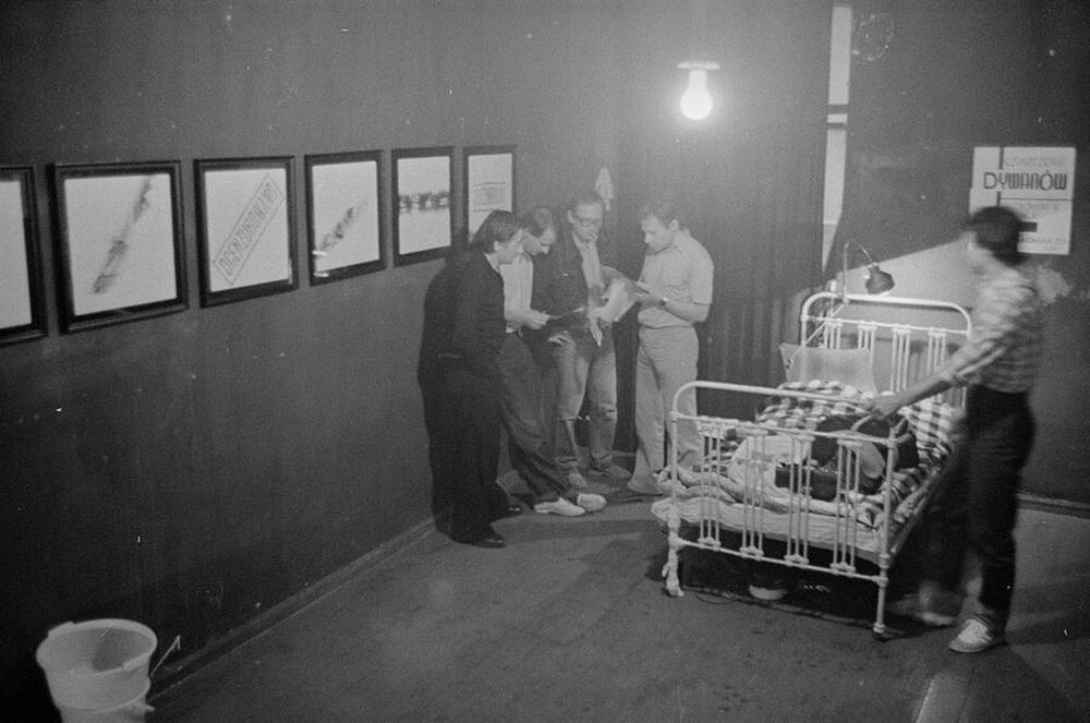 Zygmunt Rytka, "Holographs", Czyszczenie dywan&oacute;w Gallery, Ł&oacute;dź, 1982