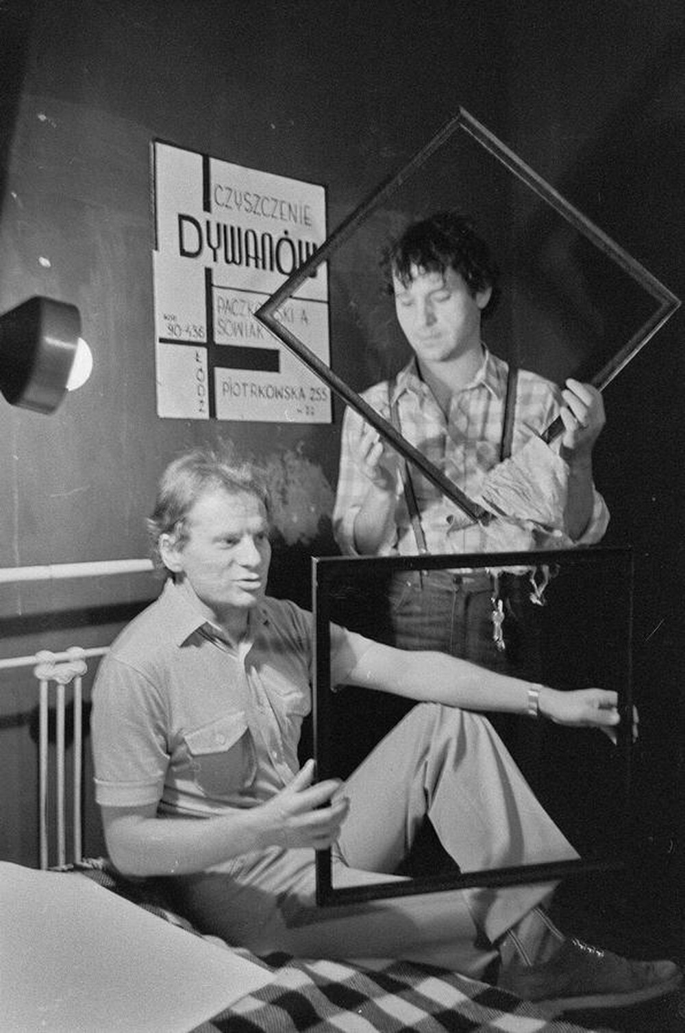 Zygmunt Rytka, "Holographs", Czyszczenie dywan&oacute;w Gallery, Ł&oacute;dź, 1982