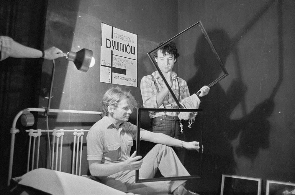 Zygmunt Rytka, "Holographs", Czyszczenie dywan&oacute;w Gallery, Ł&oacute;dź, 1982