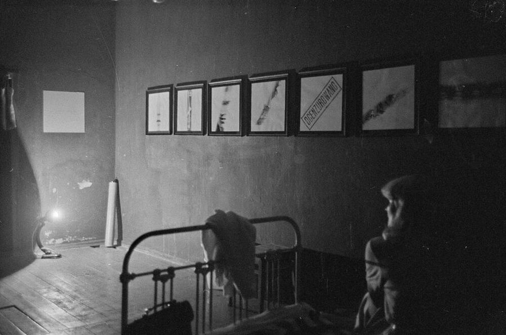 Zygmunt Rytka, "Holographs", Czyszczenie dywan&oacute;w Gallery, Ł&oacute;dź, 1982