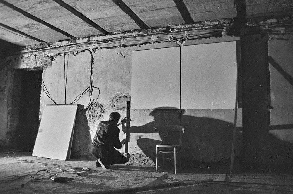 Exhibition "Ł&oacute;dź Neo-avantgarde Movement 1970-1992", Grohman Palace, Ł&oacute;dź, 1992