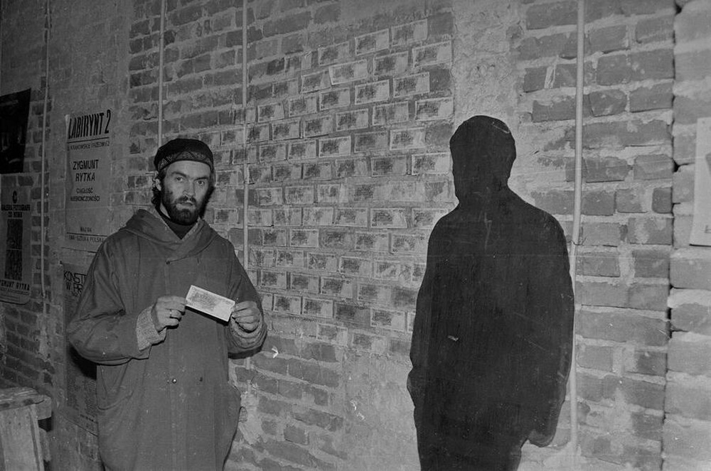 Exhibition "Ł&oacute;dź Neo-avantgarde Movement 1970-1992", Grohman Palace, Ł&oacute;dź, 1992