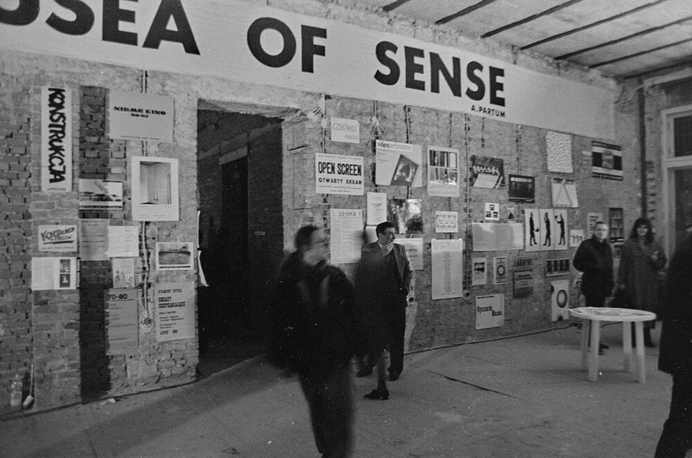 Exhibition "Ł&oacute;dź Neo-avantgarde Movement 1970-1992", Grohman Palace, Ł&oacute;dź, 1992