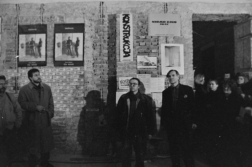 Exhibition "Ł&oacute;dź Neo-avantgarde Movement 1970-1992", Grohman Palace, Ł&oacute;dź, 1992