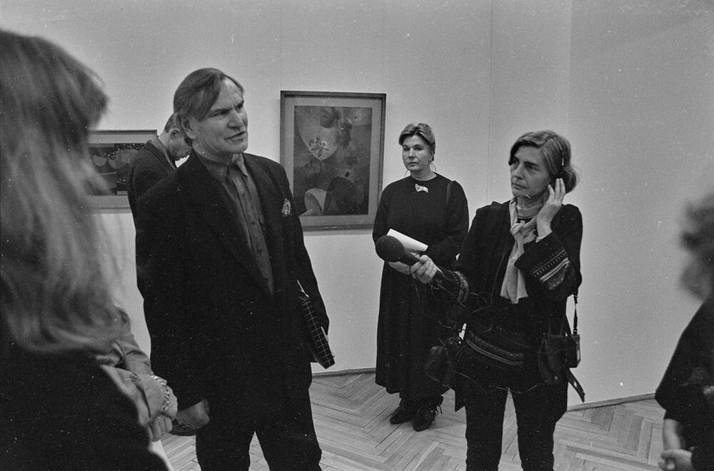 Exhibition "Ł&oacute;dź Neo-avantgarde Movement 1970-1992", Grohman Palace, Ł&oacute;dź, 1992