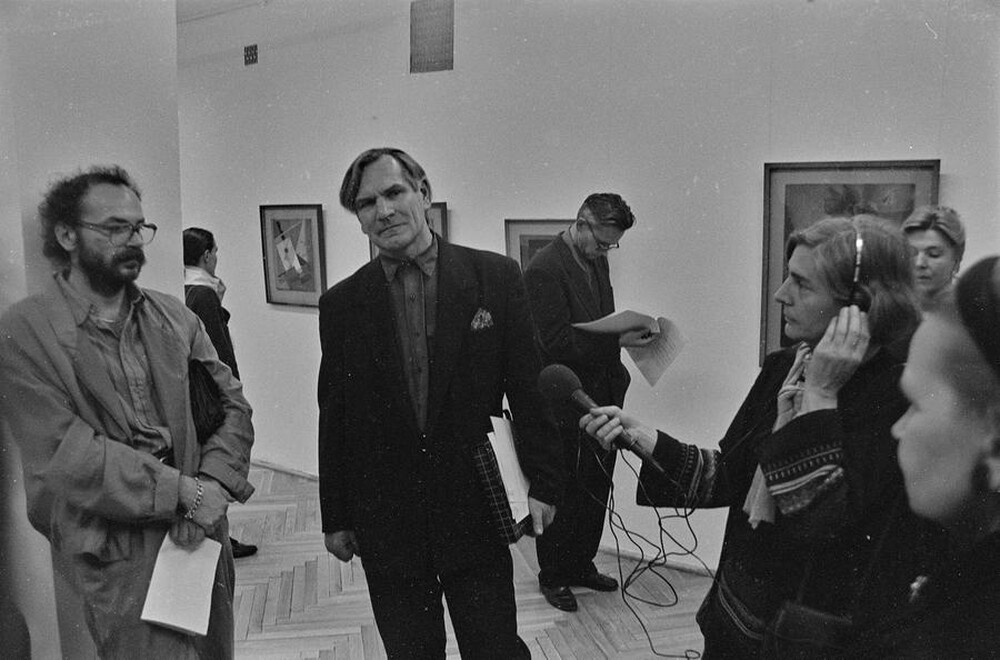 Exhibition "Ł&oacute;dź Neo-avantgarde Movement 1970-1992", Grohman Palace, Ł&oacute;dź, 1992