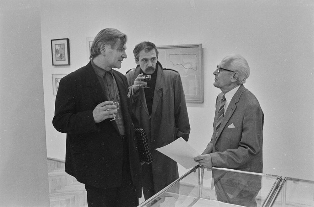 Wystawa &bdquo;Ruch łódzkiej neoawangardy 1970-1992&rdquo;, Pałac Grohmana, Ł&oacute;dź, 1992
