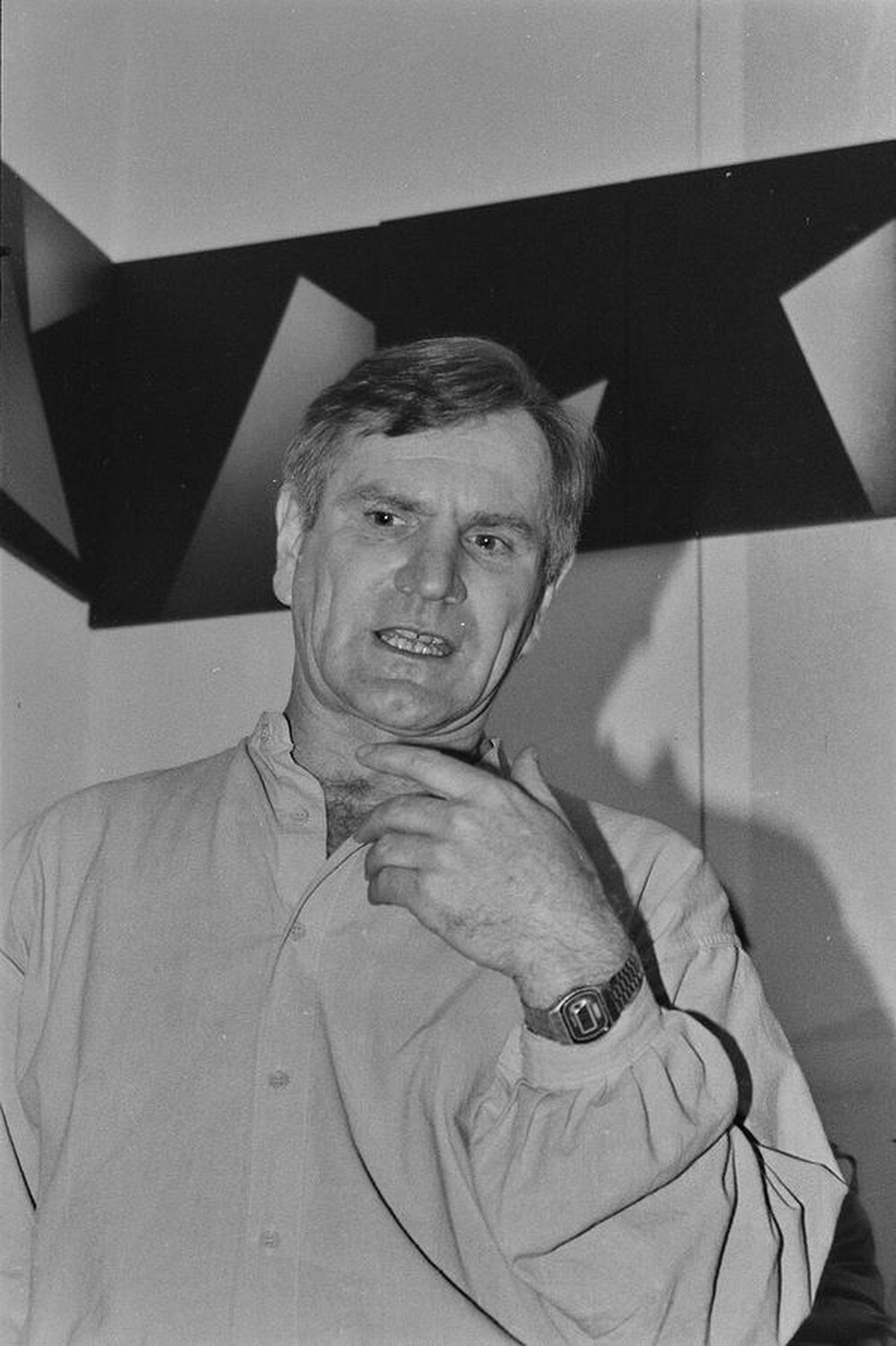 J&oacute;zef Robakowski, "Energy Corners Office", Wschodnia Gallery, Ł&oacute;dź, 1987