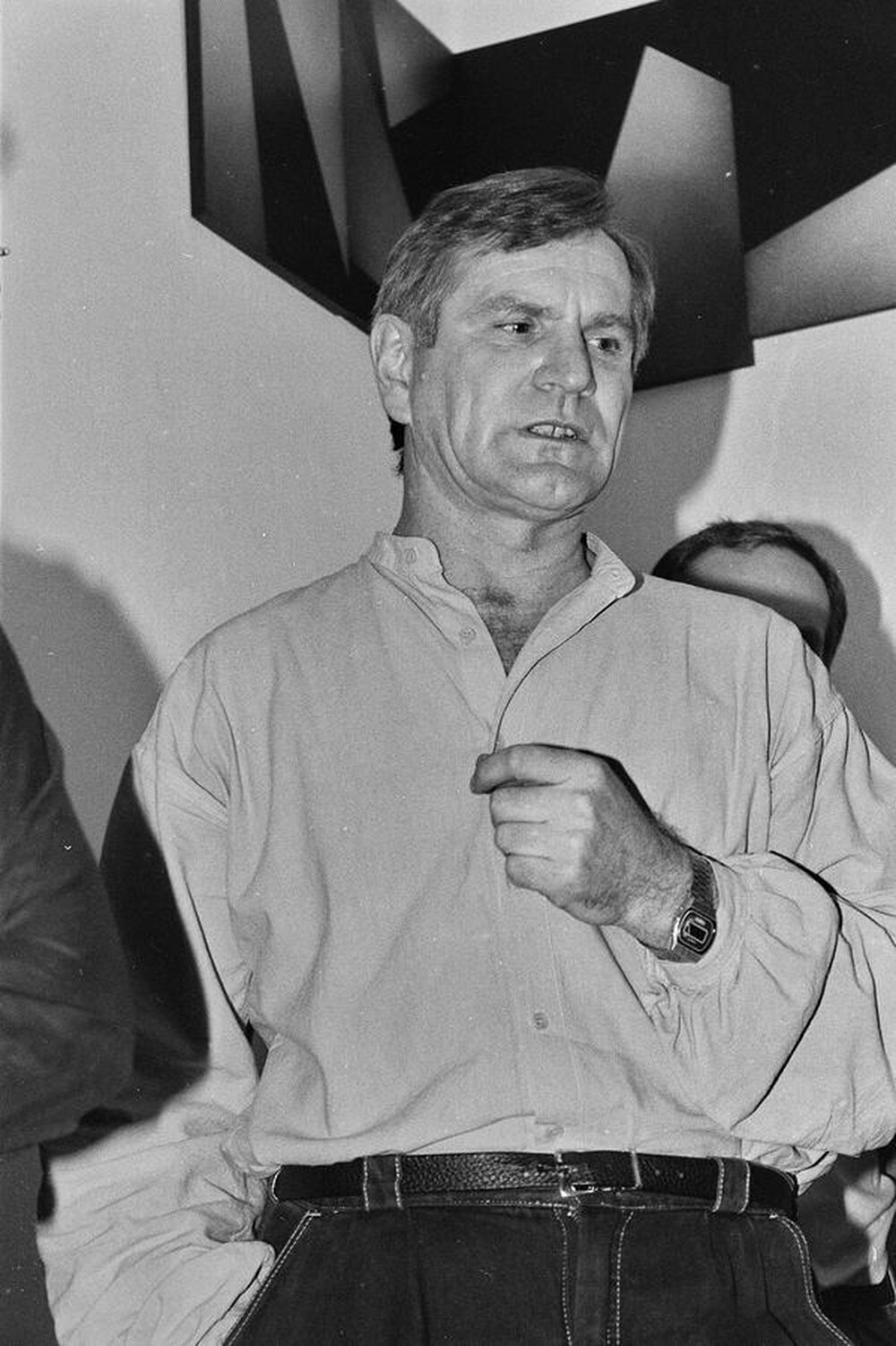 J&oacute;zef Robakowski, "Energy Corners Office", Wschodnia Gallery, Ł&oacute;dź, 1987