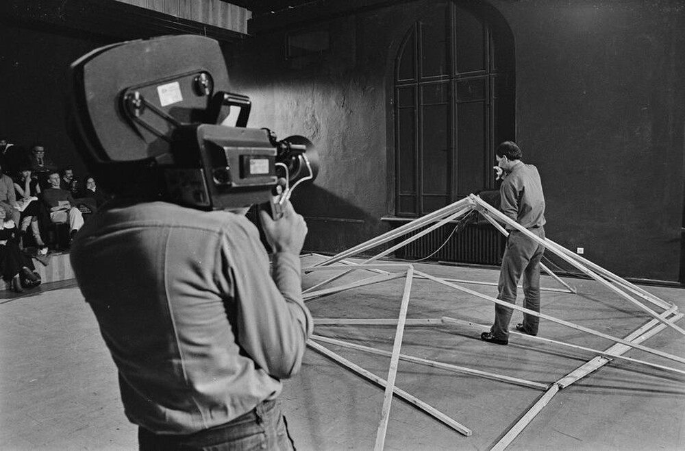 "Construction in Process" exhibition, Ł&oacute;dź, 1981