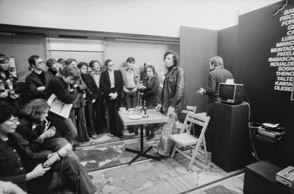 Wsp&oacute;łczesna Gallery, "VIDEO", Warsaw, 1975