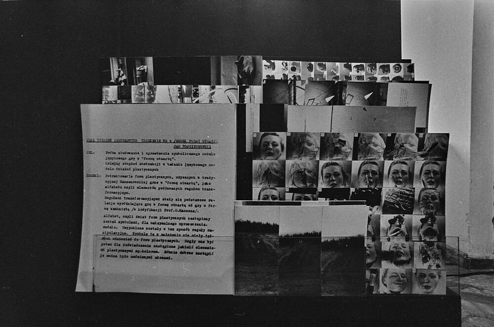 Piotr Bernacki, Wojciech Bruszewski, Jan Wojciechowski, "Conceptions", Współczesna Gallery, 1975
