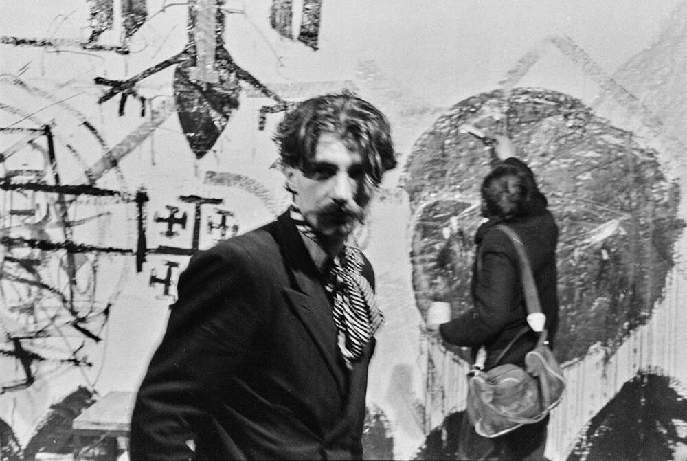 &bdquo;Wsp&oacute;lne malowanie&rdquo;, happening w Galerii Stodoła, Warszawa, 1986