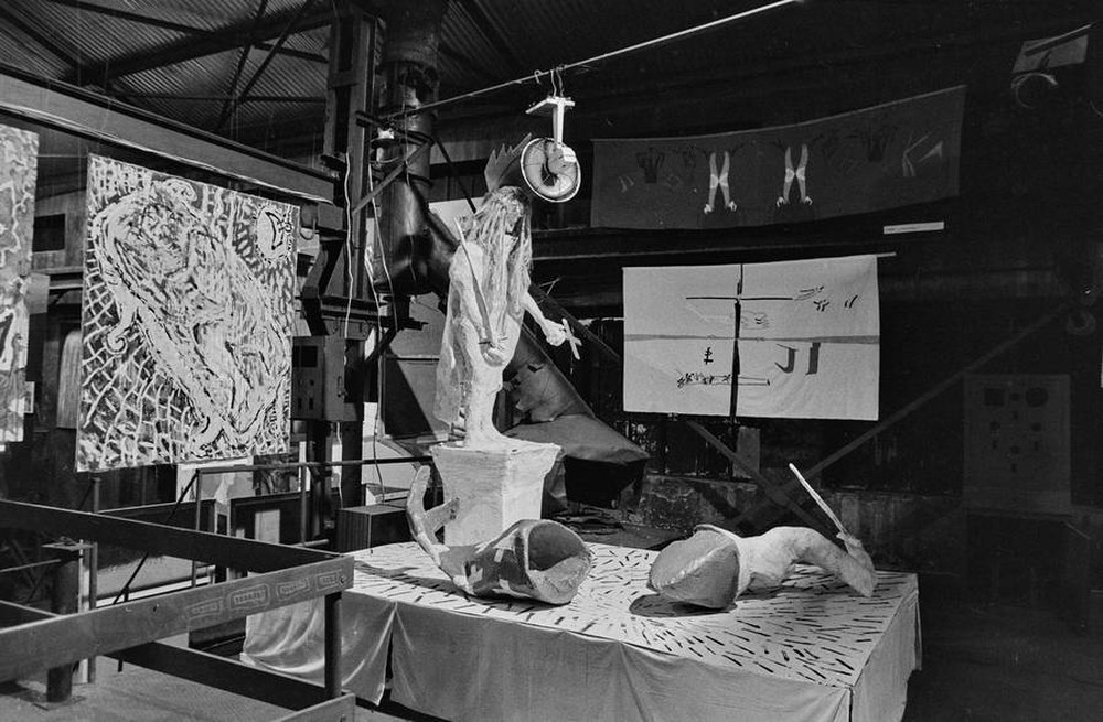 What's Up? exhibition, former Norblin factory, Warsaw, 1987