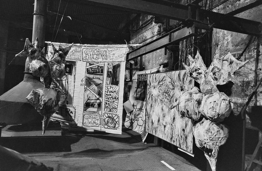What's Up? exhibition, former Norblin factory, Warsaw, 1987