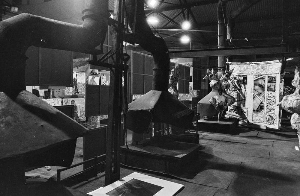 What's Up? exhibition, former Norblin factory, Warsaw, 1987