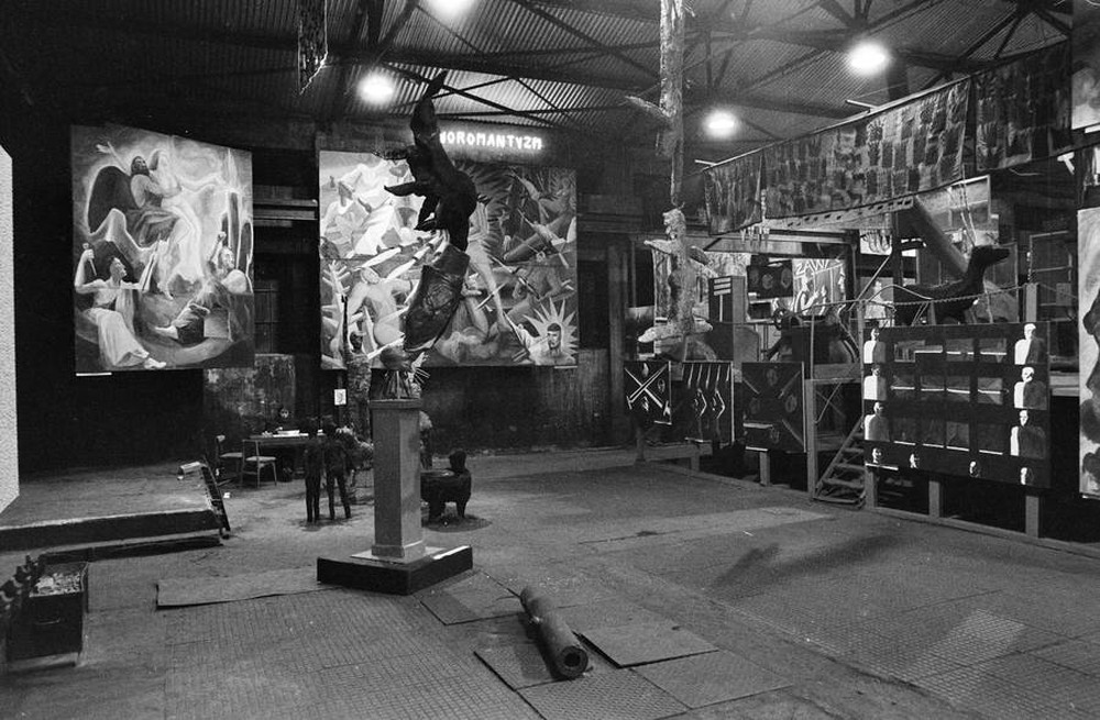 What's Up? exhibition, former Norblin factory, Warsaw, 1987