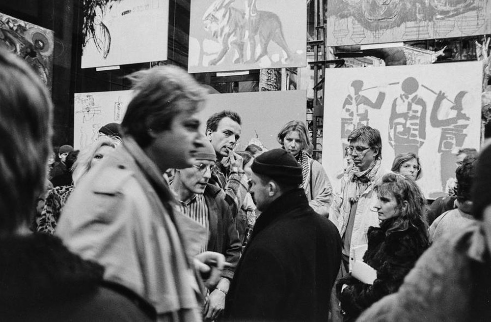 What's Up? exhibition, former Norblin factory, Warsaw, 1987