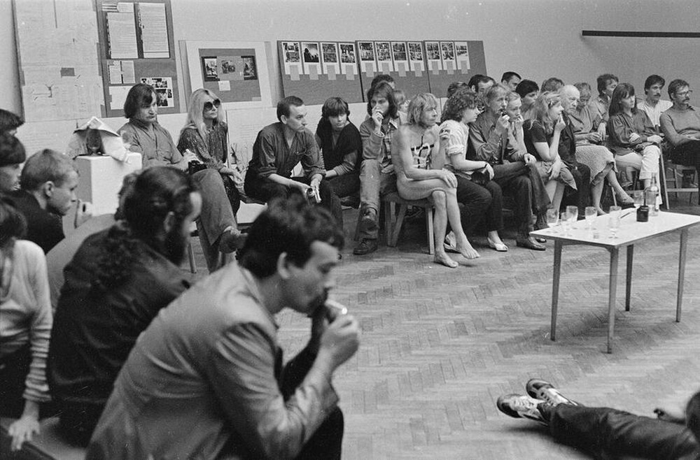 Performance exhibition, session and readings "RECORDS", BWA Gallery, Lublin, 1983