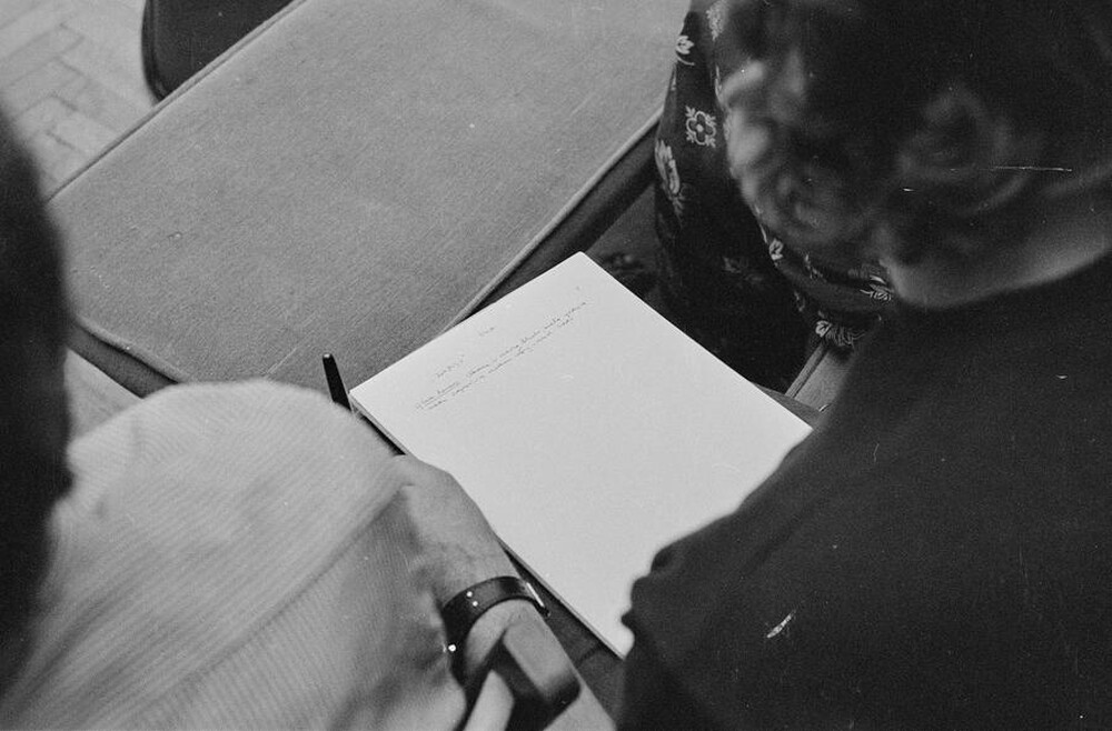 Performance exhibition, session and readings "RECORDS", BWA Gallery, Lublin, 1983