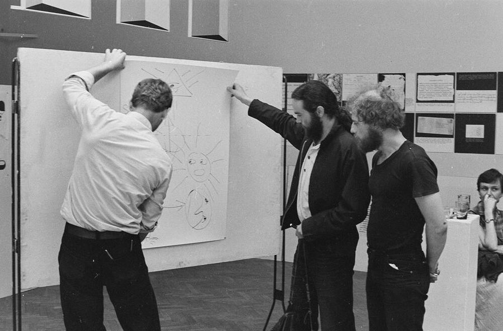 Wystawa performance, sesja i odczyty &bdquo;ZAPISY&rdquo;, Galeria BWA, Lublin 1983