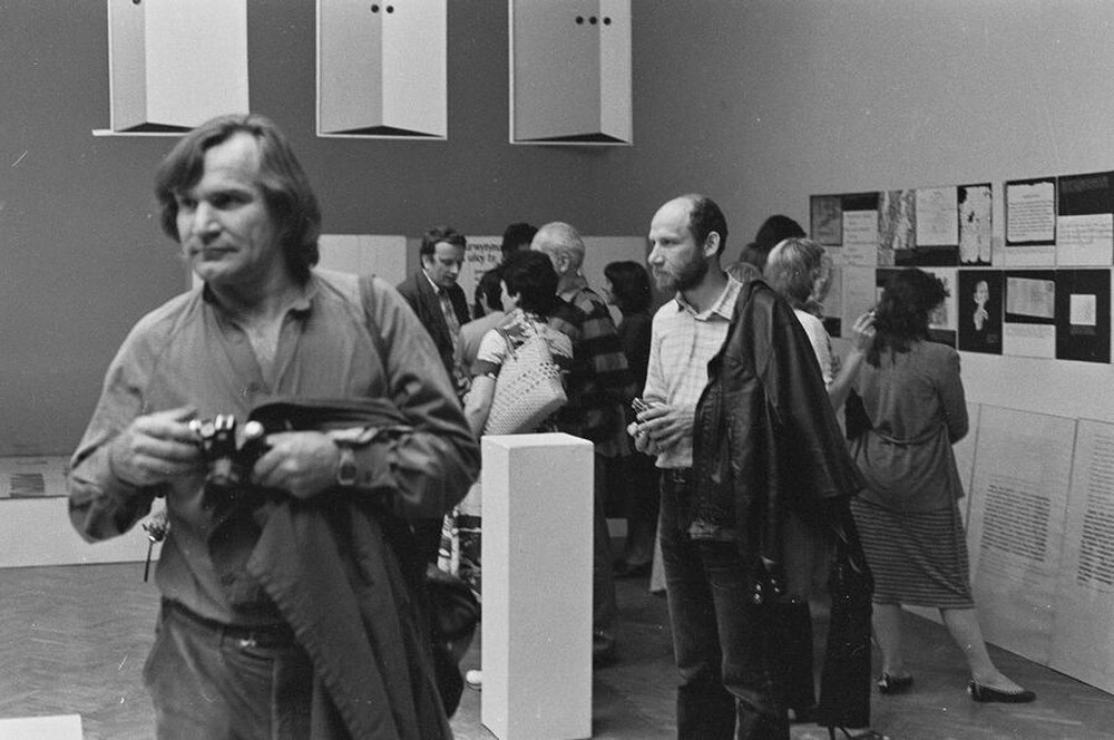 Wystawa performance, sesja i odczyty &bdquo;ZAPISY&rdquo;, Galeria BWA, Lublin 1983