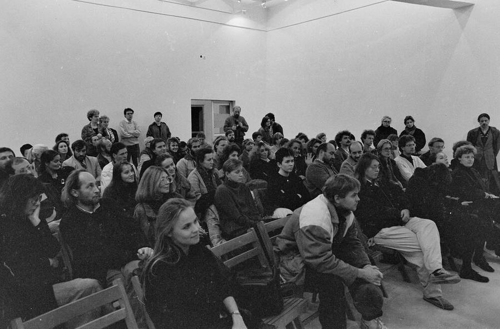 "Videoperfomance" international artists meeting, Koszalin, 1990